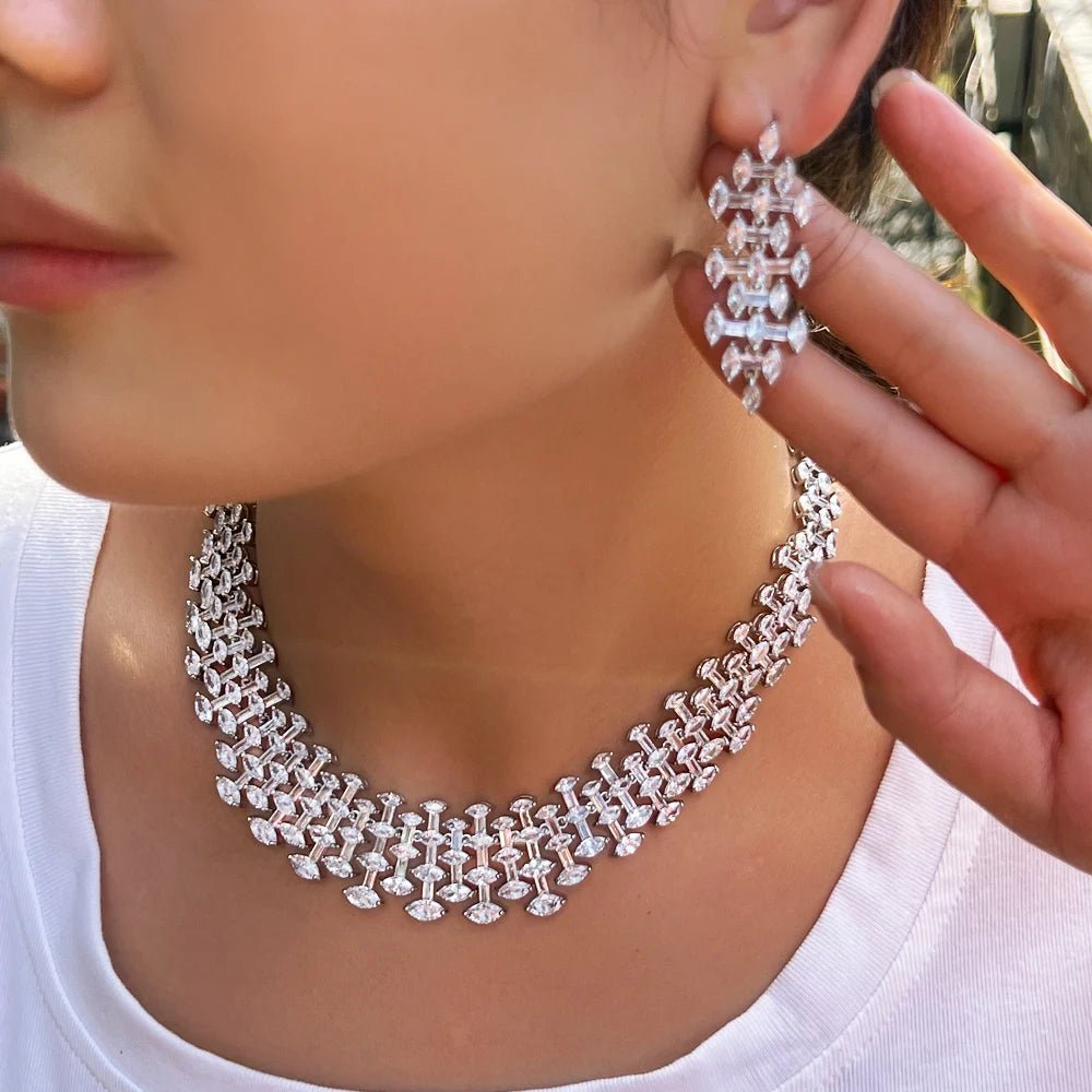 Jewellery Set2Pcs Bridal Jewelry Sets T726 - WS JewelleryBridal Jewelery SetElegant Jewelery SetJewelery Set