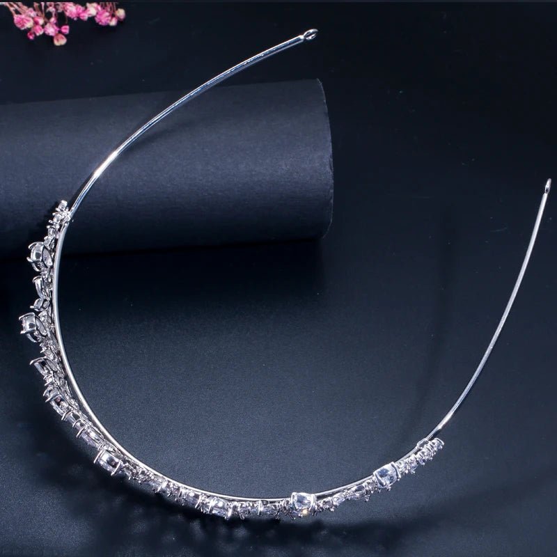 TiarasBridal Flower Tiara Crown A008 - WS JewelleryBridal TiaraHair AccessoriesQueen Tiara