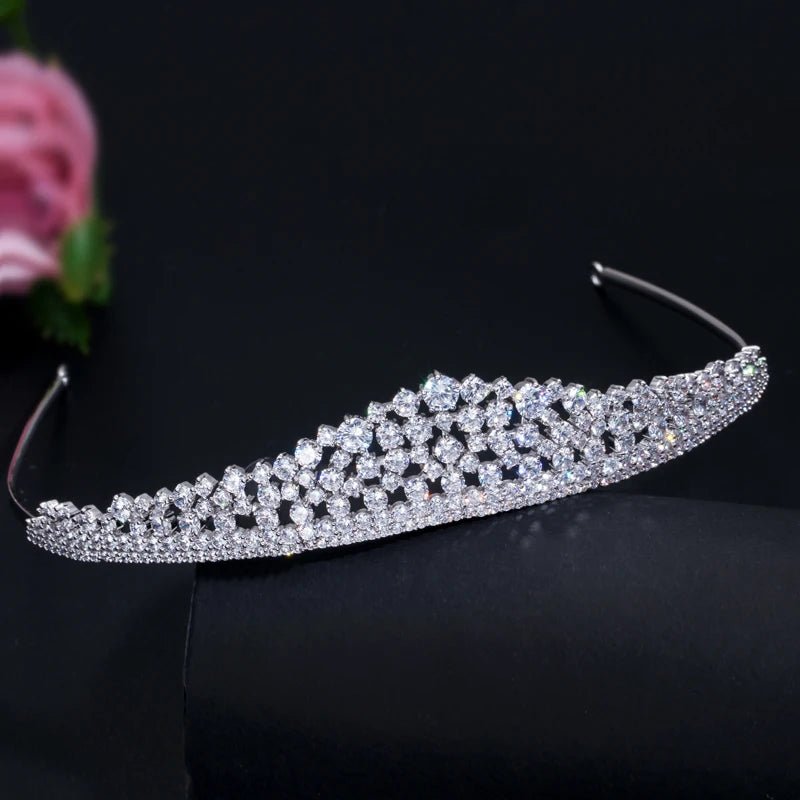 TiarasBrilliant Luxury Bridal Tiaras Crown A007 - WS JewelleryBridal TiaraHair AccessoriesQueen Tiara