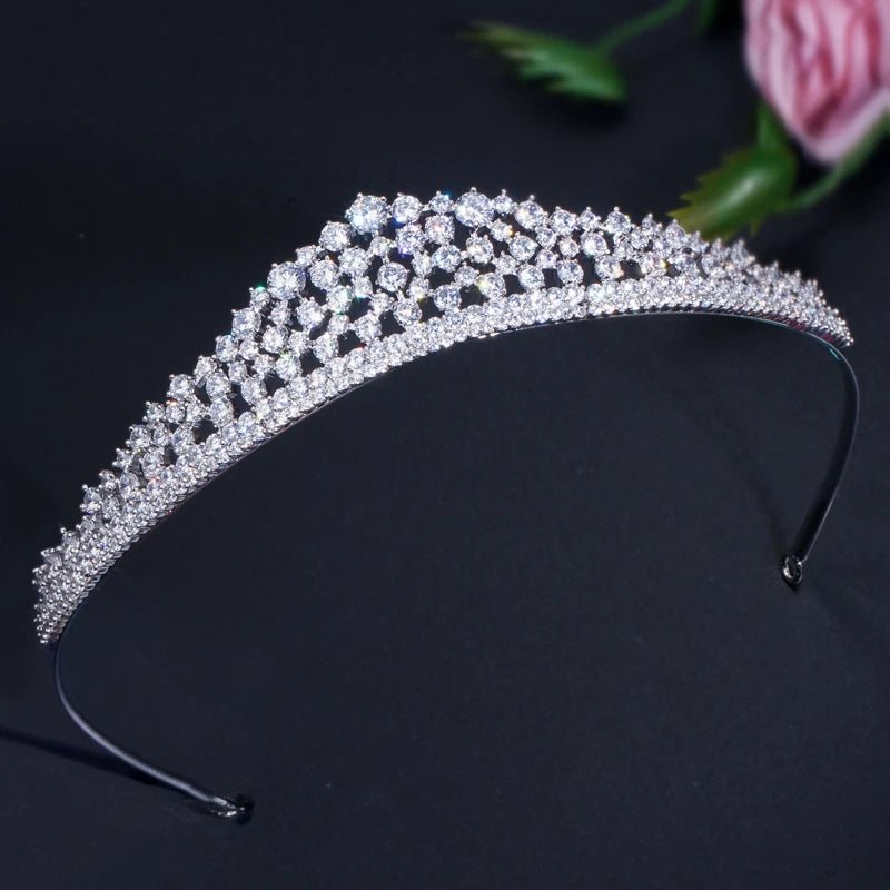 TiarasBrilliant Luxury Bridal Tiaras Crown A007 - WS JewelleryBridal TiaraHair AccessoriesQueen Tiara