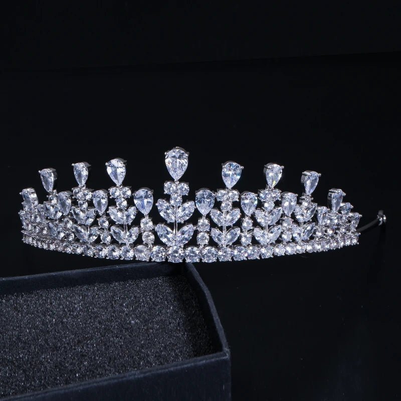 TiarasElegant Beauty Queen Large Tiaras A005 - WS JewelleryBridal TiaraHair AccessoriesQueen Tiara