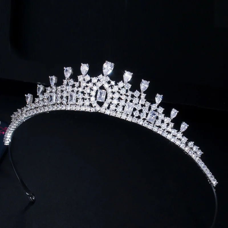 TiarasLuxury Crystal Bridal Crown Tiara A016 - WS JewelleryBridal TiaraHair AccessoriesQueen Tiara