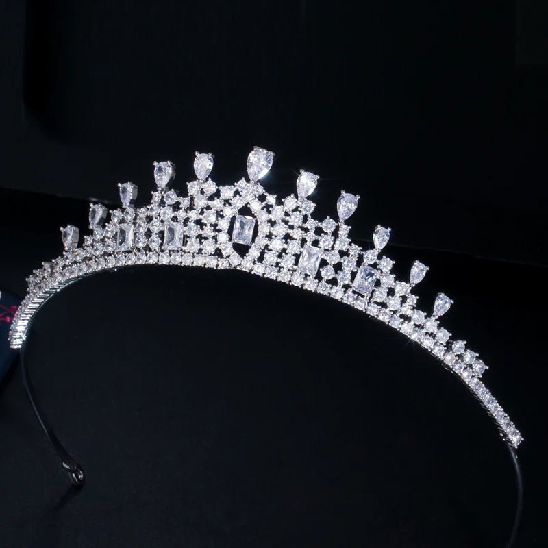 TiarasLuxury Crystal Bridal Crown Tiara A016 - WS JewelleryBridal TiaraHair AccessoriesQueen Tiara