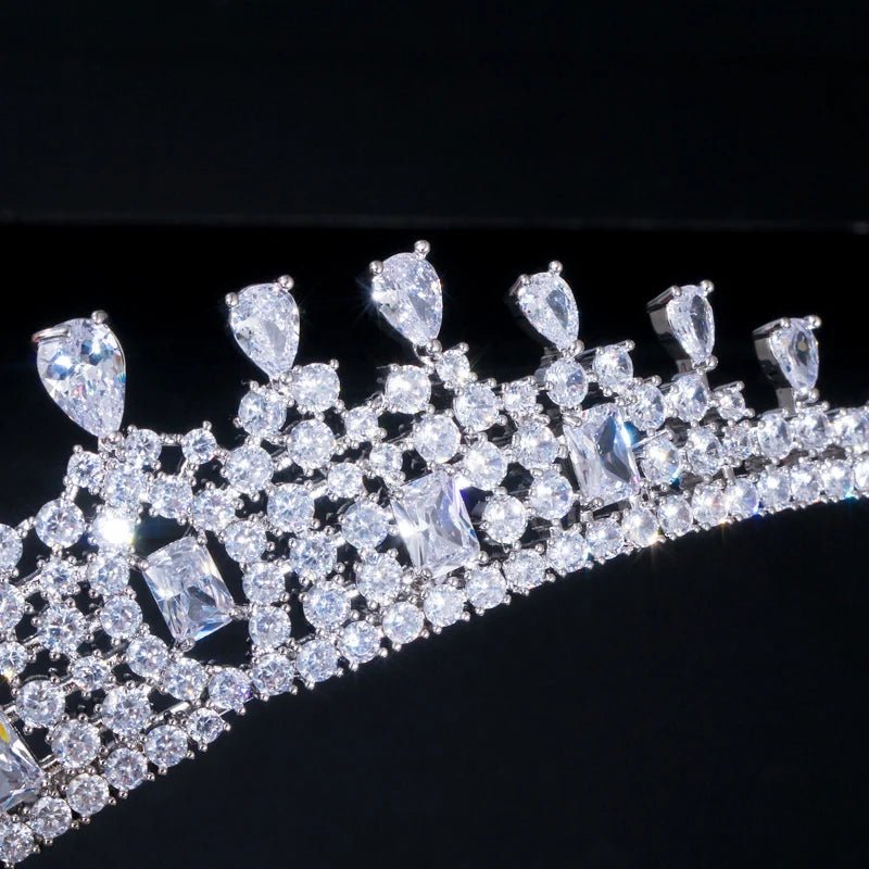 TiarasLuxury Crystal Bridal Crown Tiara A016 - WS JewelleryBridal TiaraHair AccessoriesQueen Tiara