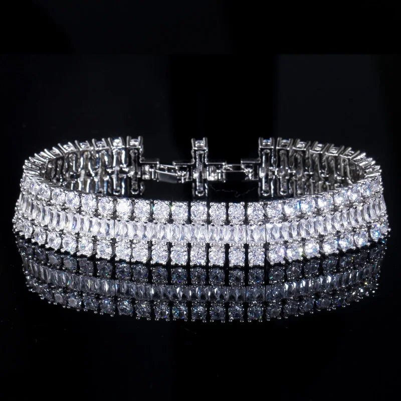 BraceletsSparkling Luxury Tennis Bracelet Bridal CB043 - WS JewelleryBraceletBridal BraceletTennis Bracelet