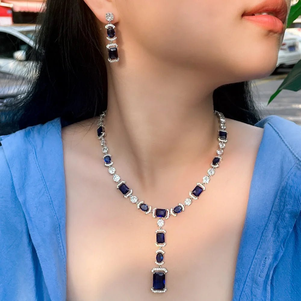 Jewellery SetSparkling Multicolor Wedding Necklace Bridal Jewelry Sets T571 - WS JewelleryBridal Jewelery SetJewellery Set