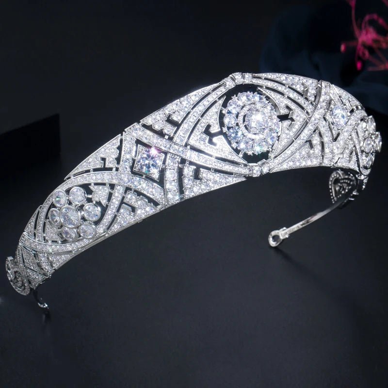 TiarasSuper Shiny Luxury Wedding Tiaras A023 - WS JewelleryBridal TiaraHair AccessoriesQueen Tiara