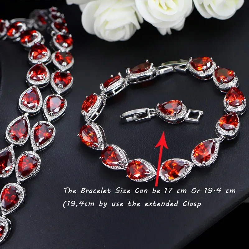 Jewellery Set3Pcs Bridal Wedding Costume Jewelry Sets T134 - WS Jewellery