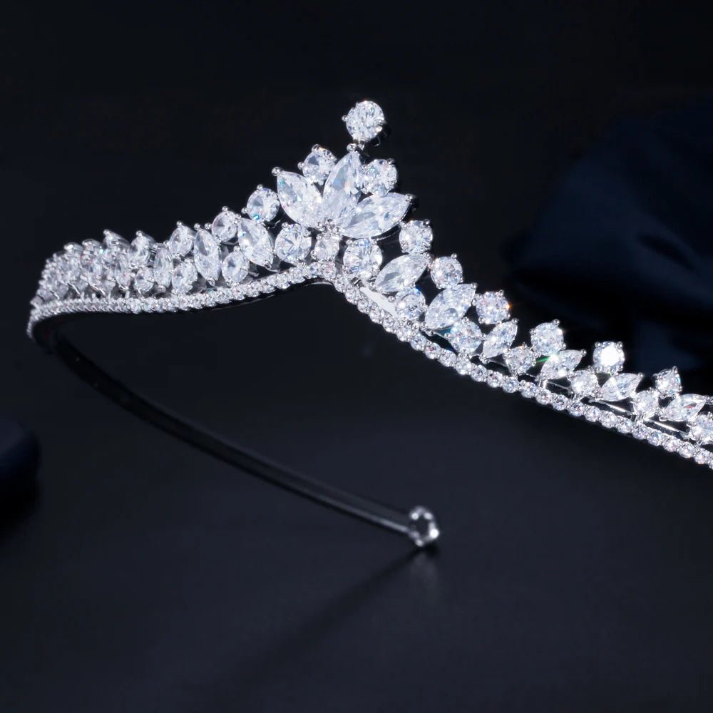 TiarasBridal Flower Tiaras and Crowns A030 - WS JewelleryBridal TiaraHair AccessoriesQueen Tiara