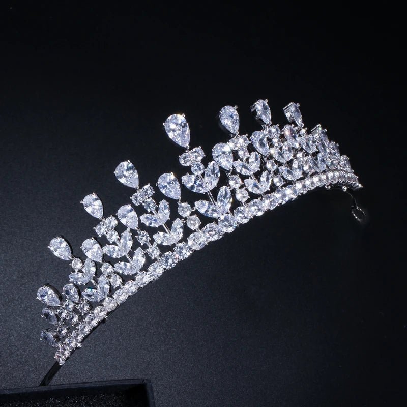 TiarasElegant Beauty Queen Large Tiaras A005 - WS JewelleryBridal TiaraHair AccessoriesQueen Tiara