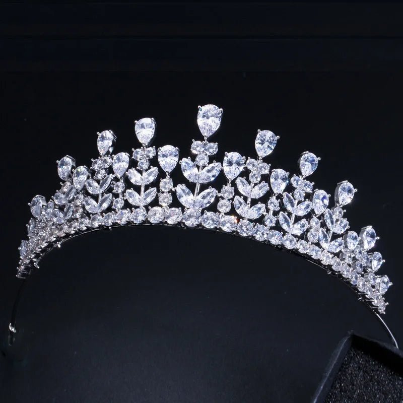 TiarasElegant Beauty Queen Large Tiaras A005 - WS JewelleryBridal TiaraHair AccessoriesQueen Tiara