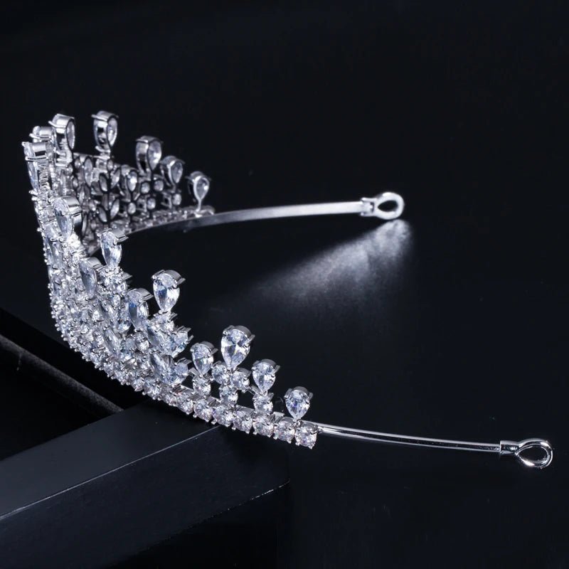 TiarasElegant Beauty Queen Large Tiaras A005 - WS JewelleryBridal TiaraHair AccessoriesQueen Tiara