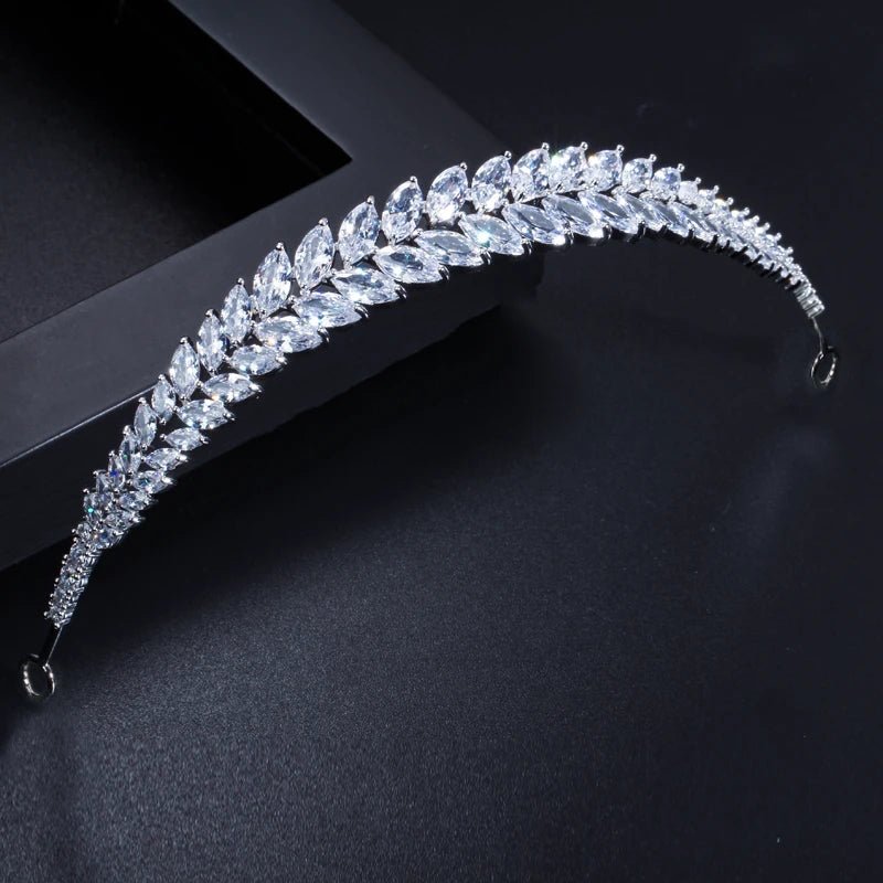 TiarasGorgeous Leaf Bridal Wedding Tiara A002 - WS JewelleryBridal TiaraHair AccessoriesQueen Tiara