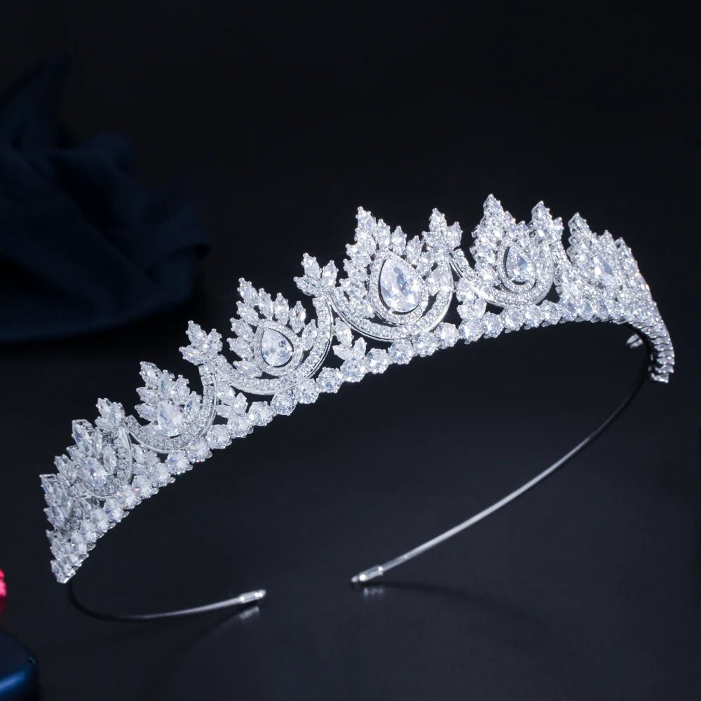 TiarasLuxury Wedding Bride Round Tiara A029 - WS JewelleryBridal TiaraHair AccessoriesQueen Tiara