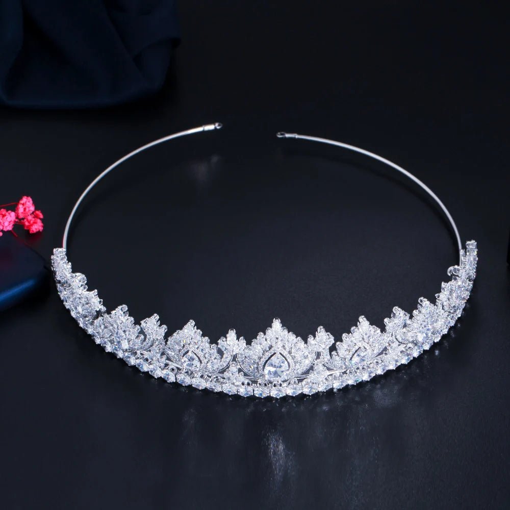 TiarasLuxury Wedding Bride Round Tiara A029 - WS JewelleryBridal TiaraHair AccessoriesQueen Tiara