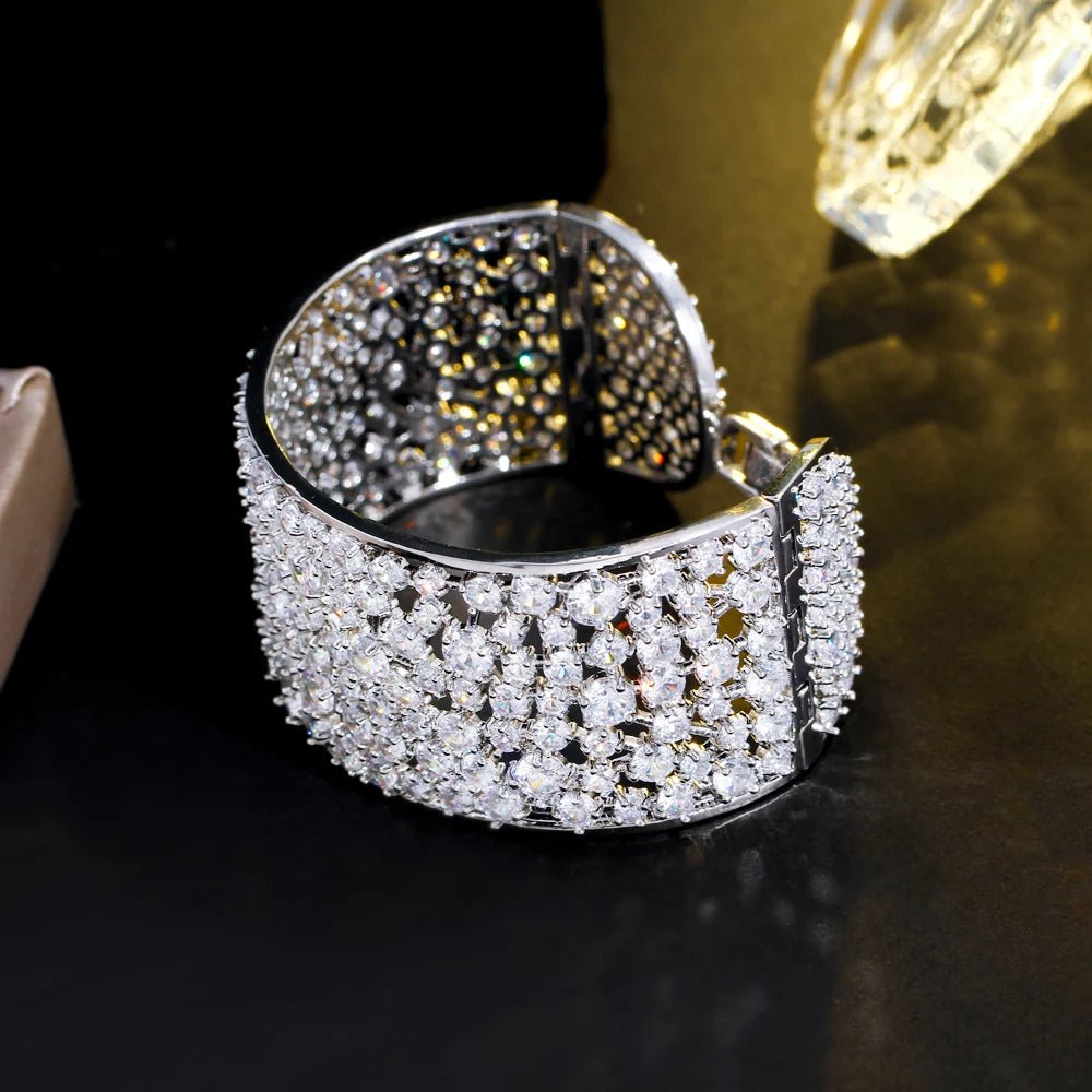 BraceletsRound Bridal Bangle Bracelets BG052 - WS JewelleryBraceletBridal BraceletTennis Bracelet