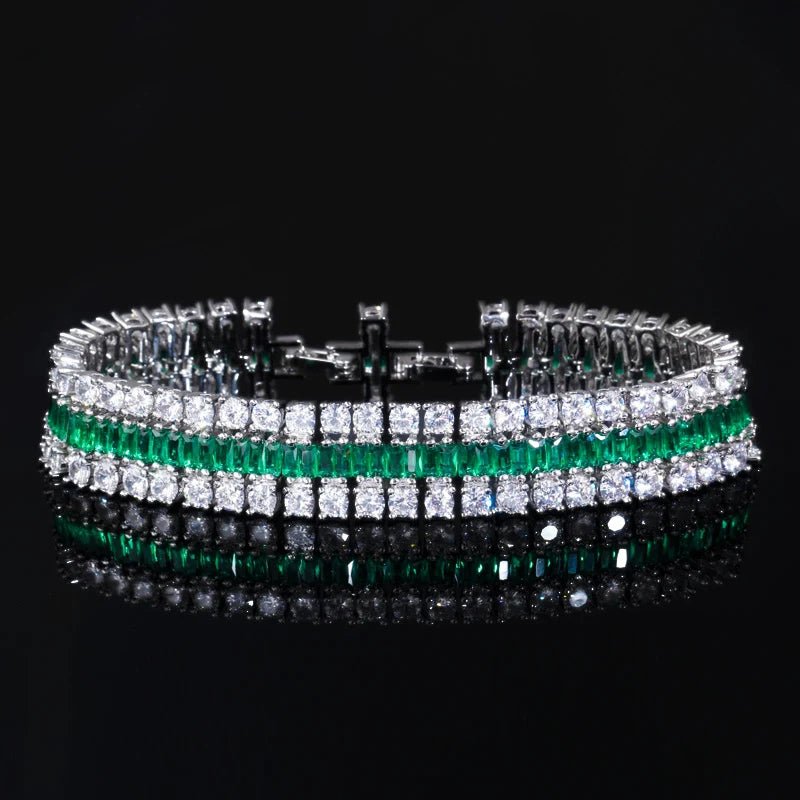 BraceletsSparkling Luxury Tennis Bracelet Bridal CB043 - WS JewelleryBraceletBridal BraceletTennis Bracelet