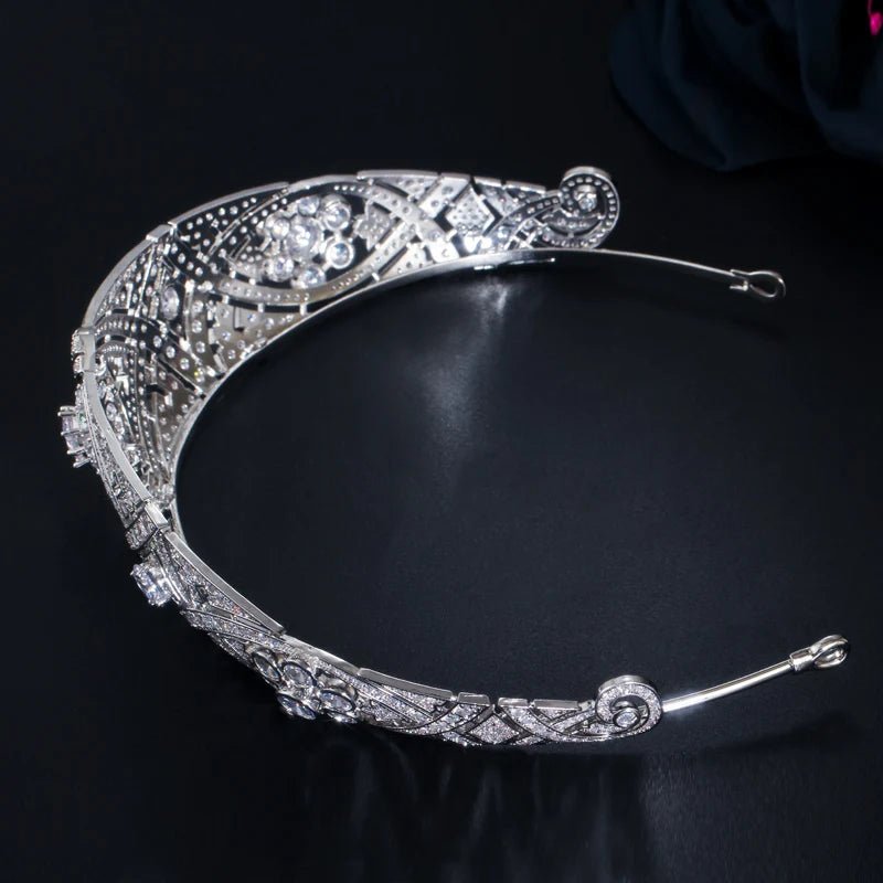 TiarasSuper Shiny Luxury Wedding Tiaras A023 - WS JewelleryBridal TiaraHair AccessoriesQueen Tiara