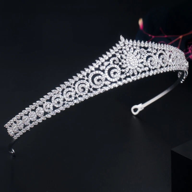 TiarasVintage Style Wedding Tiara Crowns A024 - WS JewelleryBridal TiaraHair AccessoriesQueen Tiara